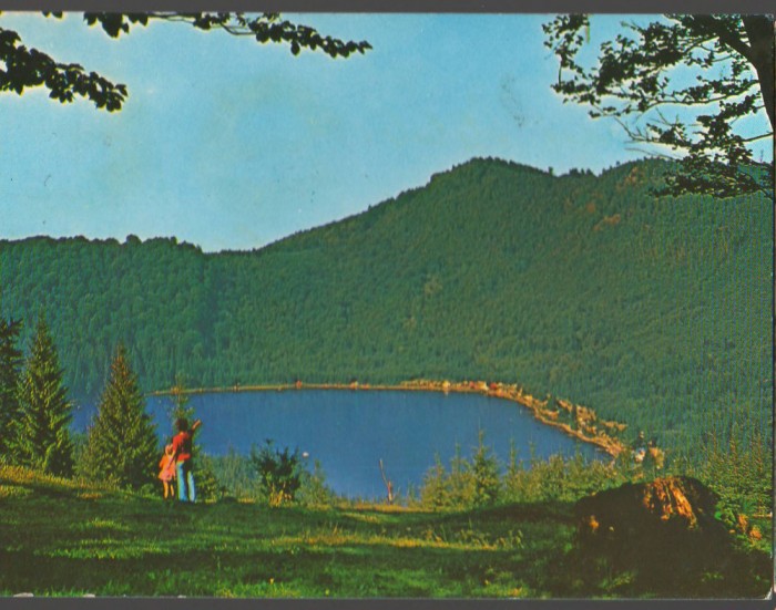 CPI B14826 - CARTE POSTALA - BAILE TUSNAD. LACUL SF. ANA