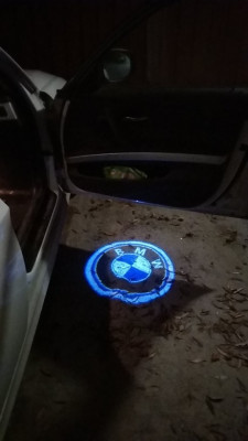 Holograme Lumini de usi LED Logo Dedicate BMW set 2 bucati foto