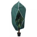 Protecție de fleece plante, cu fermoar, 70 g/m&sup2;, 3,93x3,5 m