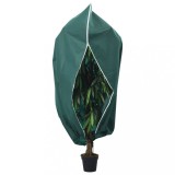 Protectie de fleece plante, cu fermoar, 70 g/m&sup2;, 3,93x3,5 m GartenMobel Dekor, vidaXL