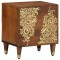 vidaXL Dulap de noapte maro miere 40 x 33 x 46 cm Lemn masiv de mango 4018732