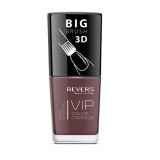 Lac de unghii Vip, 3D, Revers, maro inchis, 12 ml, Nr 014 - mat