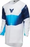 Tricou atv/cross copii Thor LaunchMode Storm, culoare alb/albastru, marime YXL Cod Produs: MX_NEW 29122571PE