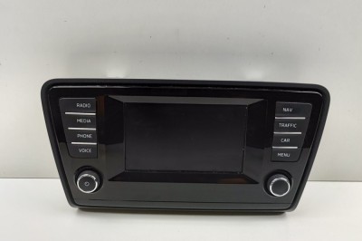 Unitate radio CD navigație SKODA OCTAVIA III Combi 5E5 2014 OEM: 5E0919605D,AAH50000 30641482 foto