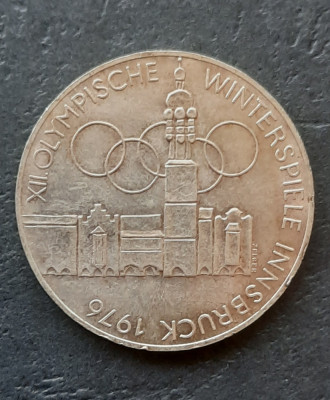 100 Schilling &amp;quot;XII Olympische Winterspiele&amp;quot; 1976, Austria - A 3420 foto