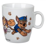 Cană Porțelan Paw Patrol, Alb, Capacitate 235ml, Diametru 7.5 cm, &Icirc;nălțime 8.5 cm, Multicolor, Oem