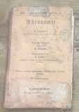 CRT11DE Carte Veche Astronomie 1906 Germana / Antique Astronomy Book German - N. Lockyer A. Winnecke, Karl J. Trubner Strassburg Retro