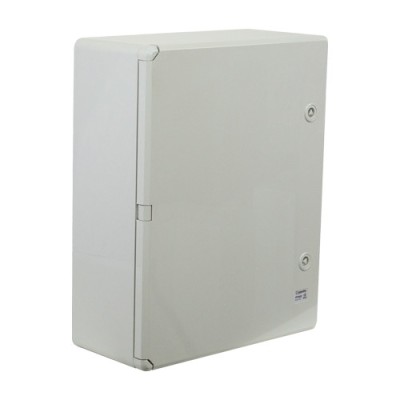 Cutie distributie IP65 din ABS gri, usa mata, placa metalica, 400x500x175 mm PP3003 foto