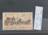 TS21 - Timbre serie DDR 1985 Mi2965-66, Stampilat