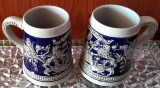 2 Căni ceramică GERTZ . Detalii deosebire .Capaitate 300ml.