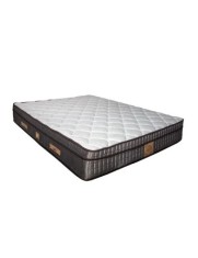 Saltea ortopedica, Lux Memory Platinum, 180x200x30cm, fermitate tare, cu plasa de arcuri, memory foam 2,5 cm, husa matlasata, sistem de aerisire perim