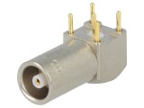 Conector coaxial mamă pentru PCB 4A IP50 50&Omega;