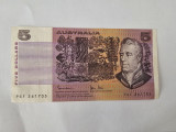 Australia 5 Dollars 1985 Noua,Rara