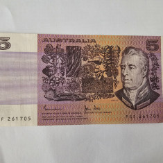 Australia 5 Dollars 1985 Noua,Rara