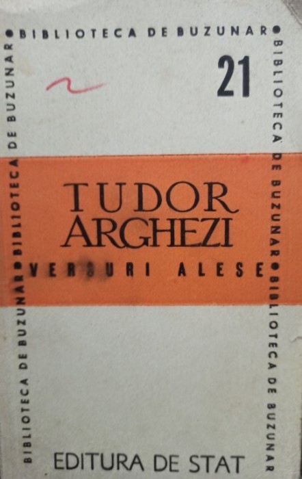 Tudor Arghezi - Versuri alese (Editia: 1946)