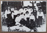 Familie de tarani romani, anii &#039;30// reproducere de epoca