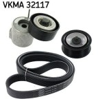 Set curea transmisie cu caneluri Alfa Romeo Giulietta, Tonale; Fiat 500L, 500X, Doblo, Doblo Sasiu; Jeep Compass, Renegade SUV Motor 1.6 CRD,