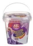 Galetusa de nisip kinetic cu accesoriu, 400 g, Violet