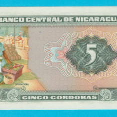 Nicaragua 5 Cordobas 1972 'Cacique Nicarao' UNC serie: C 16975647