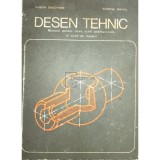Gheorghe Husein - Desen tehnic. Manual pentru licee, scoli profesionale si scoli de maistri (Editia: 1976)