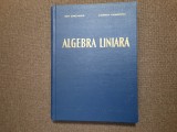 ALGEBRA LINIARA - ION CREANGA, CORINA HAIMOVICI- RF22/4