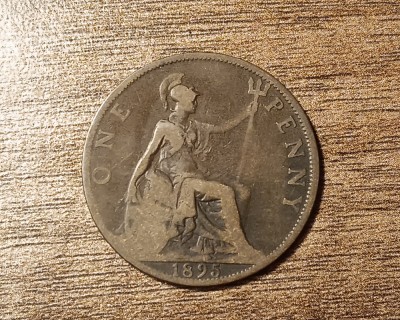 C50 - Moneda foarte veche - Anglia - one penny - 1895 foto