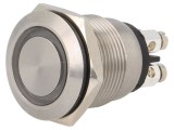 Comutator anti-vandalism BULGIN cu iluminare LED și IP66