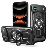 Husa iPhone 17 Air Asteroid GSM RuggedCam, negru