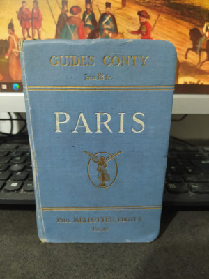 Paris, Guides Conty, cu 5 planuri &amp;icirc;n afară de text, Paris, circa 1920, 038 foto
