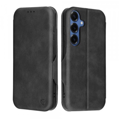 Husa pentru Samsung Galaxy S25 S931, Techsuit, Safe Wallet Plus, Neagra foto