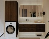 Dulap MS 2U Polite, 65x60x199 cm, Wenge