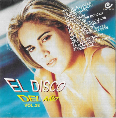 CD El Disco Del A&amp;ntilde;o Vol. 28, original foto