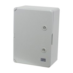 Cutie distributie IP65 din ABS gri, usa mata, placa metalica, 250x350x150 mm PP3002 foto