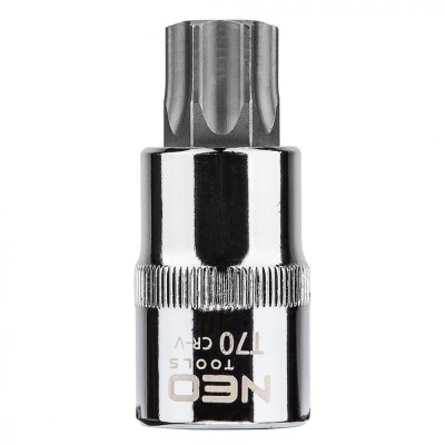 Tubulara cu Bit Torx 1/2&amp;quot;,T70 X 55 mm NEO TOOLS 08-759 HardWork ToolsRange foto