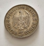 Germania - 5 Reichsmark 1936 A - Argint