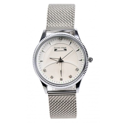Ceas Dama Matteo Ferari Argintiu Elegant - MF5811LS foto