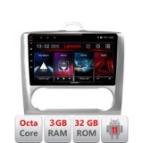 Navigatie Ford Focus 2 Automat D-140-automatic Octa Core cu Android Radio Bluetooth Internet GPS WIFI DSP 3+32 LENOVO LITE CarStore Technology