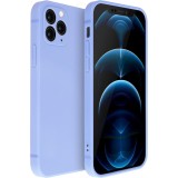 Husa de protectie din silicon pentru Samsung Galaxy S23 Plus, SoftTouch, interior microfibra, Lilac