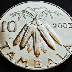 Moneda exotica 10 TAMBALA - Republica MALAWI, anul 2003 * cod 5066 B = UNC