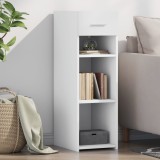 VidaXL Dulap, alb, 30x42,5x93 cm, lemn prelucrat