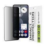 Techsuit - 111D Privacy Full&nbsp;Glue - Nothing Phone (3a) / (3a)&nbsp;Pro - Black