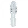 Mansoane pentru penis - Toyz4Lovers Manson Elastic cu Bile pentru Penis Prelungitor Penis 13,5 cm