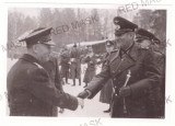 3735 - Gen Ion ANTONESCU &amp; Feldmaresalul Wilhelm KEITEL old press photo 14/10 cm