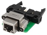Soclu adaptor PIN 8 cu LED aurit IP68