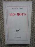 LES MOTS par JEAN - PAUL SARTRE , 1964