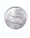 Moneda Uruguay 1 peso 1942, cu eroare, stare buna, curata