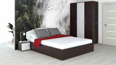 Dormitor Siesta Wenge+Alb foto