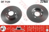 Disc frana CITROEN SAXO (S0, S1) (1996 - 2004) TRW DF1120