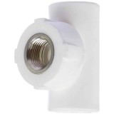 Teu PPR cu filet interior 25mm 3/4 inch pentru sisteme sanitare si incalzire