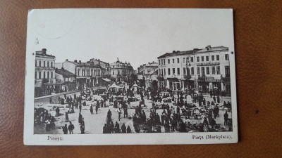 Cartea ploiesti, Piata, inceput de secol XX foto